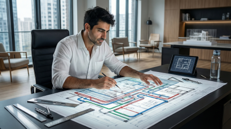 Проектирование инженерных сетей: основа надежности современных зданий Проектирование инженерных сетей: основа надежности современных зданий