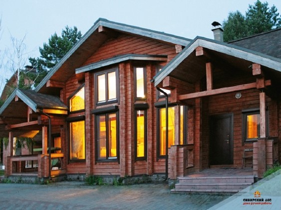 Профессиональное строительство домов из бруса Профессиональное строительство домов из бруса