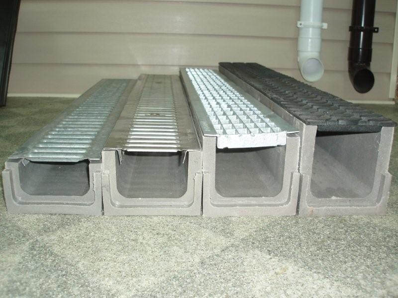 Лотки водоотводные бетонные: разнообразие их конструкции и способы установки.