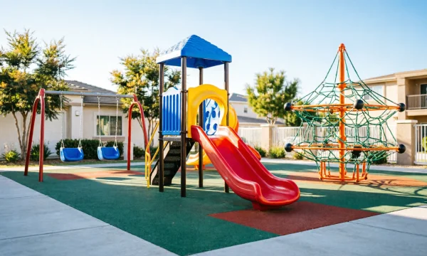 Безопасность и развитие: как правильно организовать детское пространство во дворах и дошкольных учреждениях Безопасность и развитие: как правильно организовать детское пространство во дворах и дошкольных учреждениях